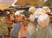 Joaquin Sorolla Y Bastida Selling the Cath at Valencia oil painting